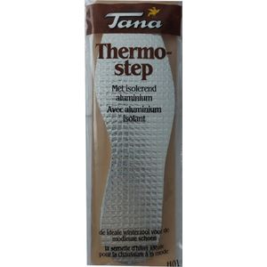 Tana Thermostep Inlegzool - Winter Inlegzool met Aluminiumfolie - Tegen koude voeten - Isolerend - Maat 42/43