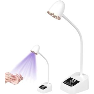 Mini UV-lamp voor nagels 12W met USB - Draagbare gel nageldroger met 3 timermodi