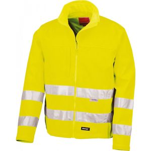 Jas Unisex XL Result Lange mouw Fluorescent Yellow 93% Polyester, 7% Elasthan