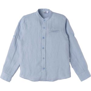 Linnen Ido-Overhemd Met Lange Mouwen - Fashion Wear - Kinderen