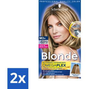 Schwarzkopf - Haarverf - Coupe de Soleil Easy Highlighter M3+ - Voordeelverpakking - 2 stuks