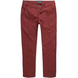 Boston Park - Heren - Boston Park chinobroek FLEXLASTIC® Buik-Fit Regular Fit - Koperbruin - Maat 70
