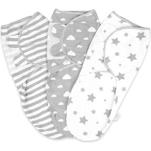 Wikkeldeken – omslagdoek baby – pasgeboren baby - winter
