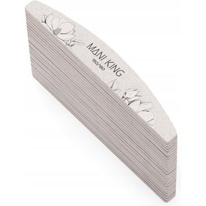 Mani King Flora Vijl 150/180 Halve Maan - 25 Stuks