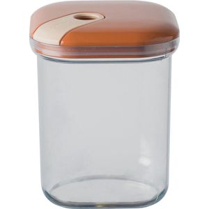 Omada - Pull Box Voorraadpot 1 liter - Polypropyleen - Oranje