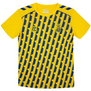 Hummel Ud Las Palmas 25/26 Voor De Wedstrijd Korte Mouw T-shirt Junior Geel 128 cm Jongens,Meisjes