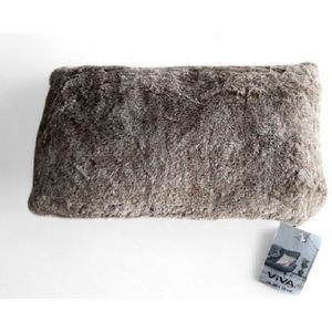 Viva Home - kussen 30x50 | kleur bruin| zacht | hoge kwaliteit
