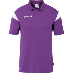 Uhlsport Squad 27 Polo Heren - Paars / Purple / Wit | Maat: L