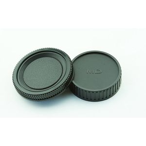 Achterdop+Bodydop (2 stuk): Minolta MD mount camera lens