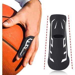 2pc Elastische vingerhoes, vingerspalk, ondersteuning, duimbrace, beschermer, triggerfinger, herbruikbare vingertape voor basketbal, tennis, honkbal, volleybal en badminton (L)
