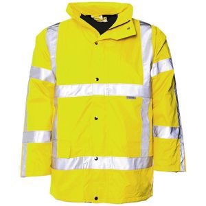 M-Wear parka 0985 Oxford nylon RWS fluo geel maat L