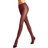 FALKE Pure Matt mat half ondoorzichtig 50 Denier Panty Maillot Dames rood - Maat M