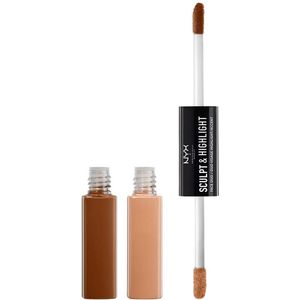 NYX Sculpt & Highlight Face Duo - SHFD04 Cinnamon-Peach
