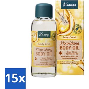 Kneipp - Huidolie - Beauty Secret - Voor droge en gevoelige huid - 100 ml - Bulkverpakking - 15 stuks