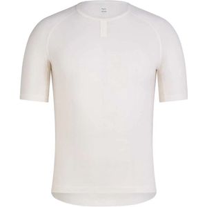 Rapha Merino Korte Mouwen Basislaag Wit S Man
