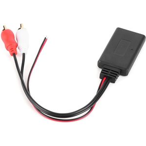 Auto Bluetooth Adapter Draadloos AUX Kabel - 2 RCA Autoradio Aansluiting - Bluetooth Module Adapter - AUX IN Bluetooth Kabeladapter .