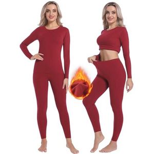 Dames Thermo-ondergoed Set - Winter Ski Ondergoed, Warm en Comfortabel