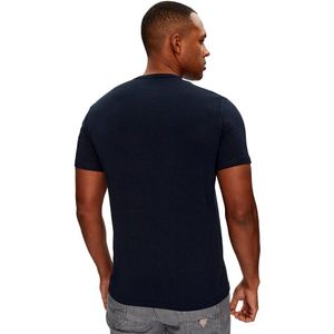 Emporio Armani - Shirt - Nachtblauw - 2 Pack - Kwartmouw - Ronde Hals