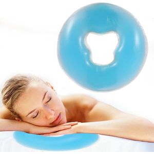 Siliconen kussen voor gezichtsmassage - Blauw - Geschikt voor spa behandelingen