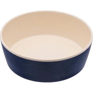 Beco Printed Bowls - Bamboe voerbak/waterbak voor honden - duurzaam & trendy - 5 Kleuren in 2 maten - Kleur: Blauw, Maat: Small - 800 ml