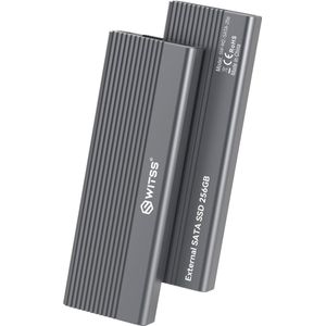 Switss® Portable External SSD USB-C 3.2 gen 1 - SATA - 256GB