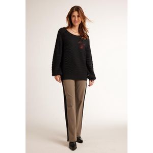 DIDI Dames Pullover Grid Black maat 38