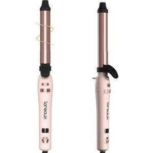 Loreaux Automatische Krultang Original - Twistwaver - 25mm - Haarkruller Alle haartypes - 7 temp. instellingen - hair curler curling iron - incl. hittebestendige handschoen