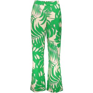 Geisha Broek Broek Met Print 41222 20 Sand/green Dames Maat - M