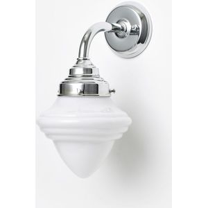 Wandlamp Acorn Small Curve Chroom - Art Deco Trade