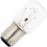 Schiefer BA15d Buis Gloeilamp | 25W 2700K 250lm 12V | Dimbaar
