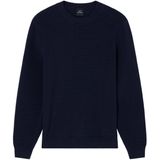 Armani Exchange - Trui - Diepblauw - Streetwear - Volwassen