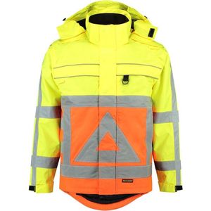 Tricorp Parka verkeersregelaar - Workwear - 403001 - Fluor Oranje-Geel - maat M