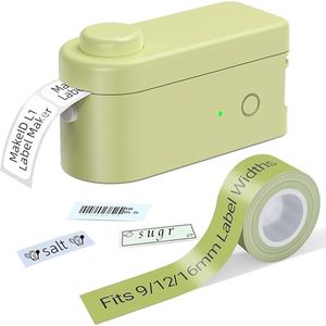 Labelmaker - Labelprinter - Labelwriter - Draagbare Labelprinter - Draadloze Printer - Labelrol