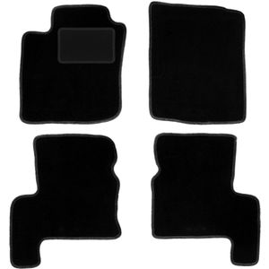 Zwarte veloursmatten voor: Suzuki Grand Vitara XL7 SUV (2002-2005)