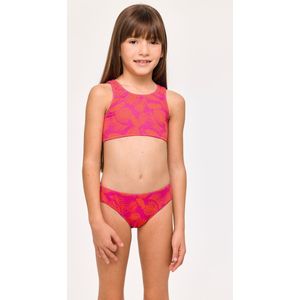 Woody Meisjes Bikini Fuchsia Roze 14A
