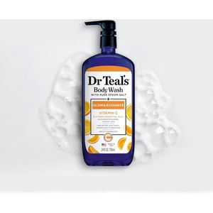 Dr. Teal's, Body Wash With Pure Epsom Salt, Glow & Radiance, (710 ml)