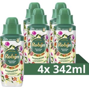 Robijn - Intense Paradise Secret - Wasparfum - 4 x 342 ml