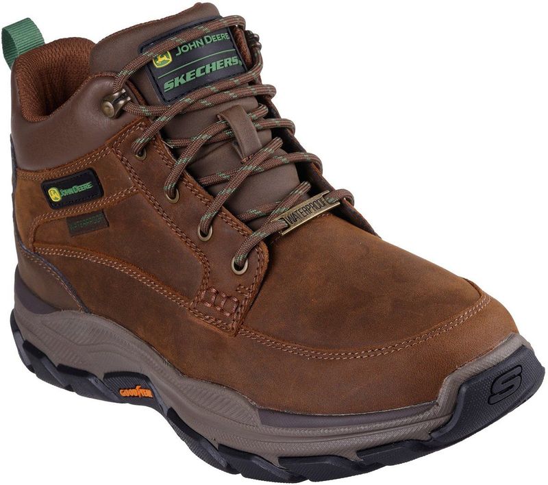 Skechers - Respected John Deere-Landin - Veterlaarzen - Donkerbruin - Skechers Air-Cooled Memory