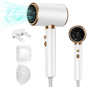 Professional Quick-Drying Hair Dryer - 2400 W Suprbee Hair Dryer with 1 Concentrator - 2 Speeds/3 Temperatures - Overheating Protection - Ideal for Hair Salon Family fohn met diffuser