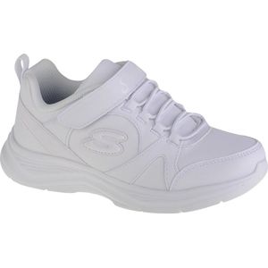 Skechers Glimmer Kicks - School Struts 81445L-WHT, voor meisje, Wit, Sneakers,Sportschoenen, maat: 30