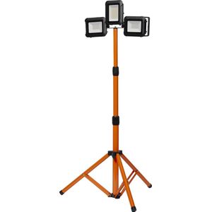 LEDVANCE Worklight armatuur LED: voor verdieping, WORKLIGHT BATTERY TRIPOD / 4-,- W, 22-…24- V, stralingshoek: 11-, Cool White, 4- K, body materiaal: aluminum/plastic, IP54