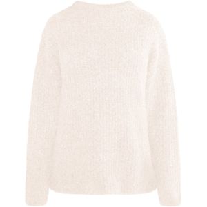 usha - WHITE LABEL - Trui - Lichtbeige - Ronde Hals - Lange Mouw