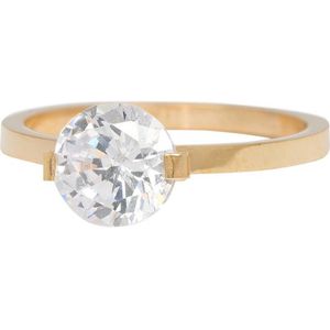 iXXXi JEWELRY - Vulring - Goudkleurig - Glamour Stone - 2mm