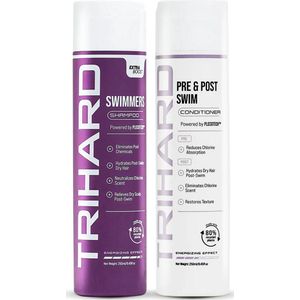 TRIHARD - Swimmers Shampoo Extra Boost - Twee-in-één Duo - Chloor- en Haaroplossingen