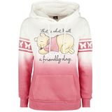 Winnie The Pooh A Friendly Day Dames Trui met capuchon - wit/roze - M