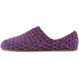 Kingdom of Wow - Sloffen Laag Unisex Wol Barefoot Lavender Paars Maat 42/43 - Handgemaakt