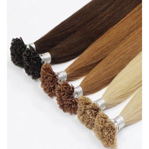 LUXEXTEND Keratine Haar Extensions #1C | U Tip | 40 CM | 25 Stuks | 25 gram | Human Hair | Remy Sorted & Double Drawn | Echt Haar | Haarstuk | Wax Extensions | Haarverlenging
