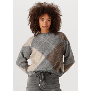 Minus - Revea Pullover - Bruin - Trui - Dames