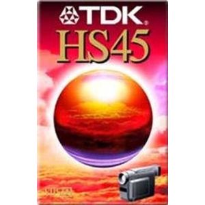 TDK 45HS - VHS-C 45 minuten