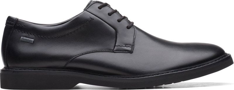 Clarks Premium Heren AtticusLTLoGTX, zwart leer, 6 UK, Zwart leder, 39.5 EU